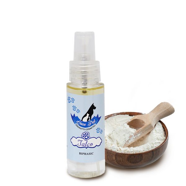 profumo bifasico luce pet fragranza talco small